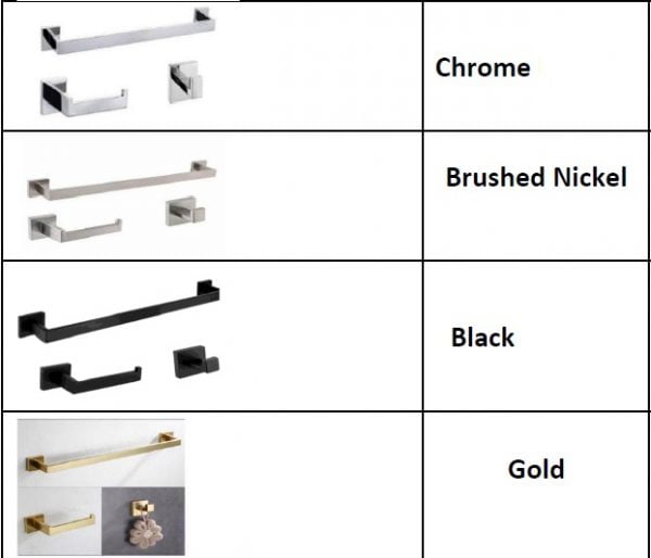 Towel Bar Set