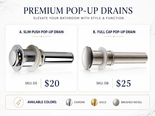 premium_pop_up_drains_for_modern_bathrooms-Supply Toronto