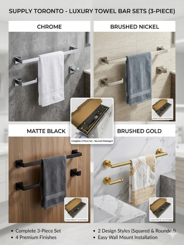 Towel bar set Supply Toronto