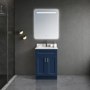 24 inch Prussian blue bathroom vanity in Woodbridge by Supply Toronto