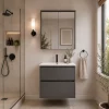 24 inch charcoal slate floating bathroom vanity in Markham by Supply Toronto
