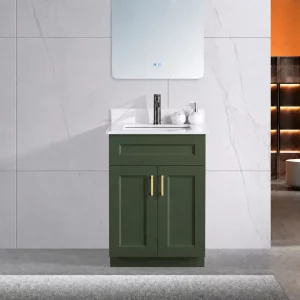 24 inch twilight green bathroom vanity in Toronto by Supply Toronto