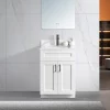 24 inch white MDF-HDF bathroom vanity in Toronto by Supply Toronto