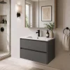 36 inch charcoal slate floating bathroom vanity in Richmond Hill by Supply Toronto