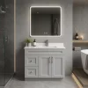 36 inch grey bathroom vanity in Newmarket by Supply Toronto