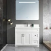 42 inch white solid wood bathroom vanity in Toronto by Supply Toronto