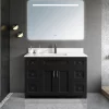 48 inch black solid wood bathroom vanity in Scarborough by Supply Toronto