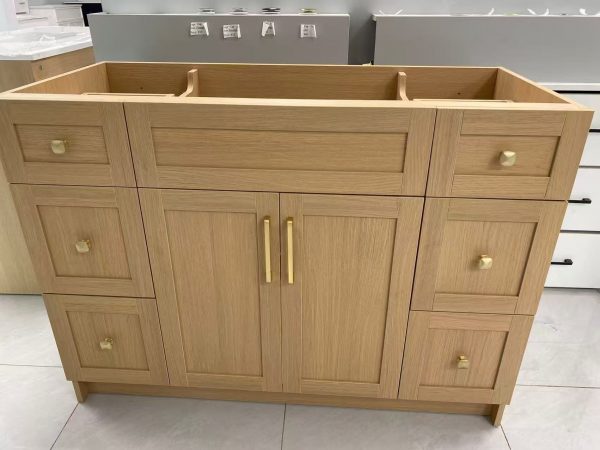 48 inch oak vanity