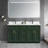 60 inch double sink twilight green bathroom vanity in Brampton by Supply Toronto